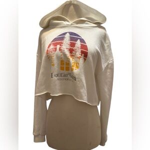 Bottle Rock Hooded Crop Top